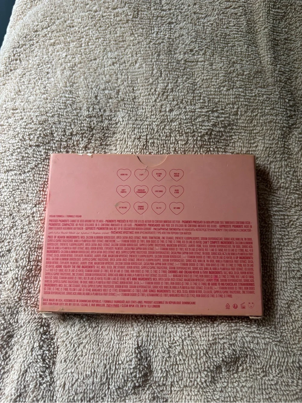 Kylie Cosmetics Eyeshadow Palette - Pink & Rose